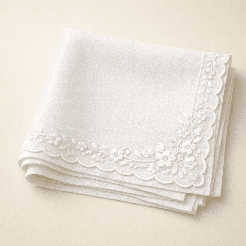 "It Was Fine, Really" Embroidered Napkin