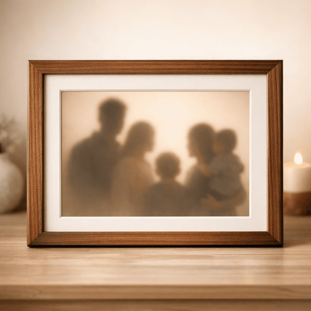 Family Photo Where You're Slightly More in Focus