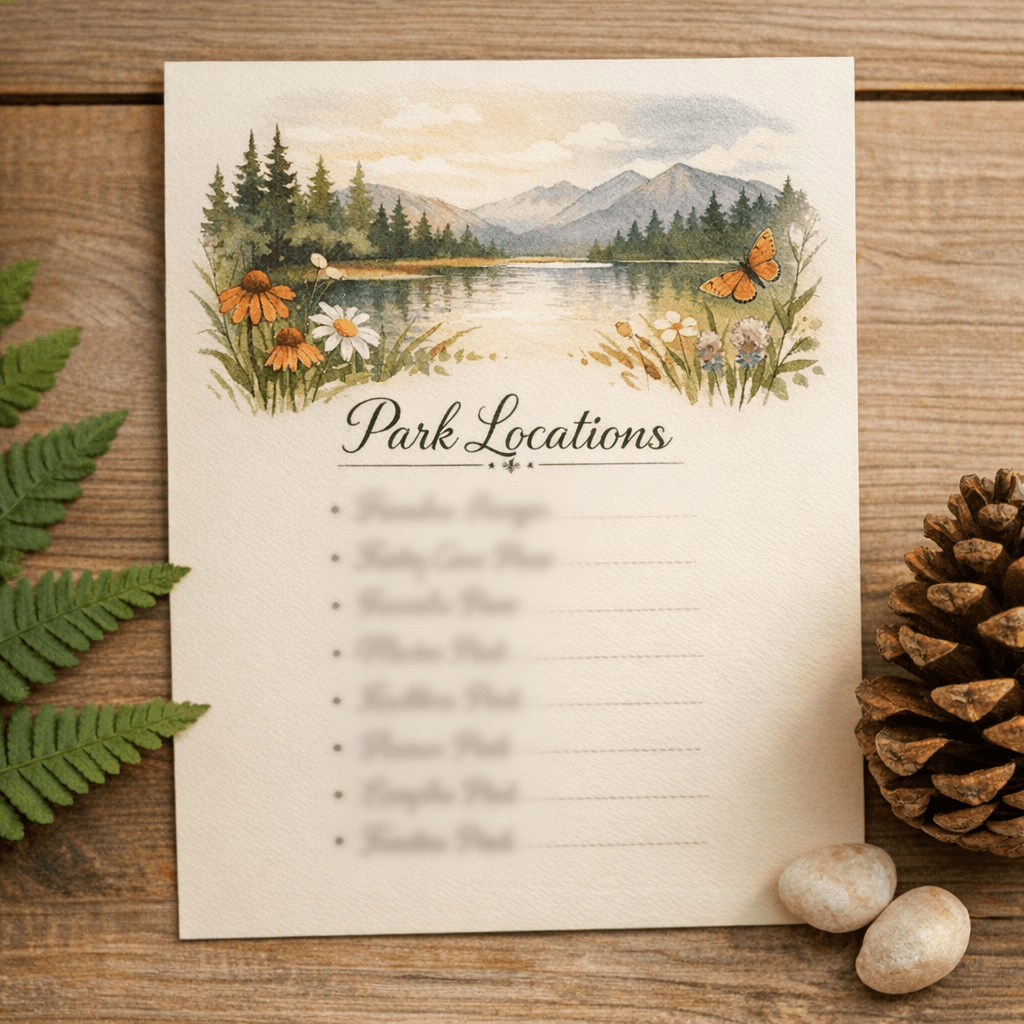 Curated List of Touch-Grass Locations